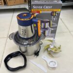 Silver Crest 6-Blade Electric Food Chopper – Premium Multi-Purpose Grinder