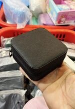 Leather Jewelry Organizer Box – Portable Jewelry Storage Case - Image 3