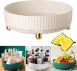 360° Rotating Storage Rack – Multipurpose Kitchen Organizer - Image 3