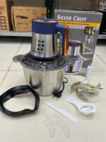 Silver Crest 6-Blade Electric Food Chopper – Premium Multi-Purpose Grinder - Image 2